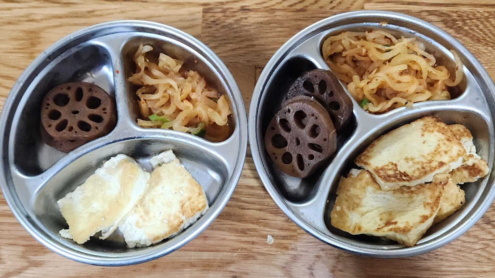 식단에 맞춰 준비한 반찬